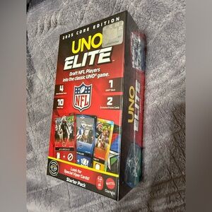 UNO Elite NFL 2025 Core Edition Card Game